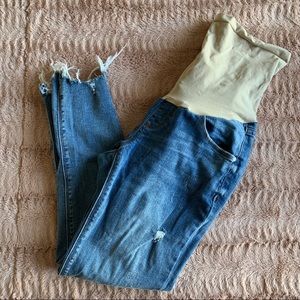 Luxe Essentials Secret Fit Belly Maternity Jeans